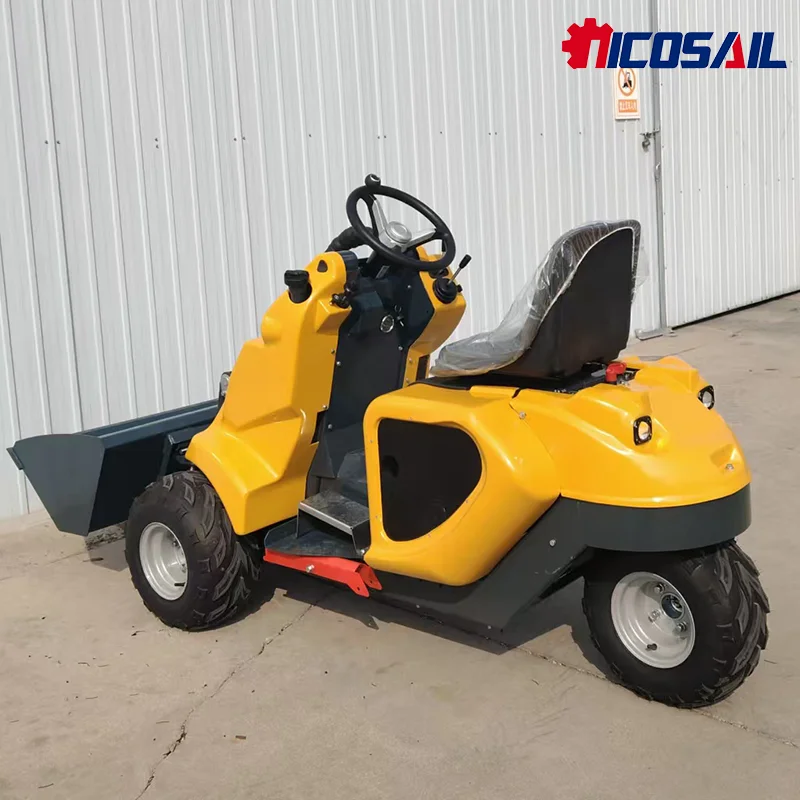 

CE EPA Compliant Mini Skid Steerloader Free Shipping 3-Wheel Wheel Mini Wheel Loader for Sale Featuring Engine Motor