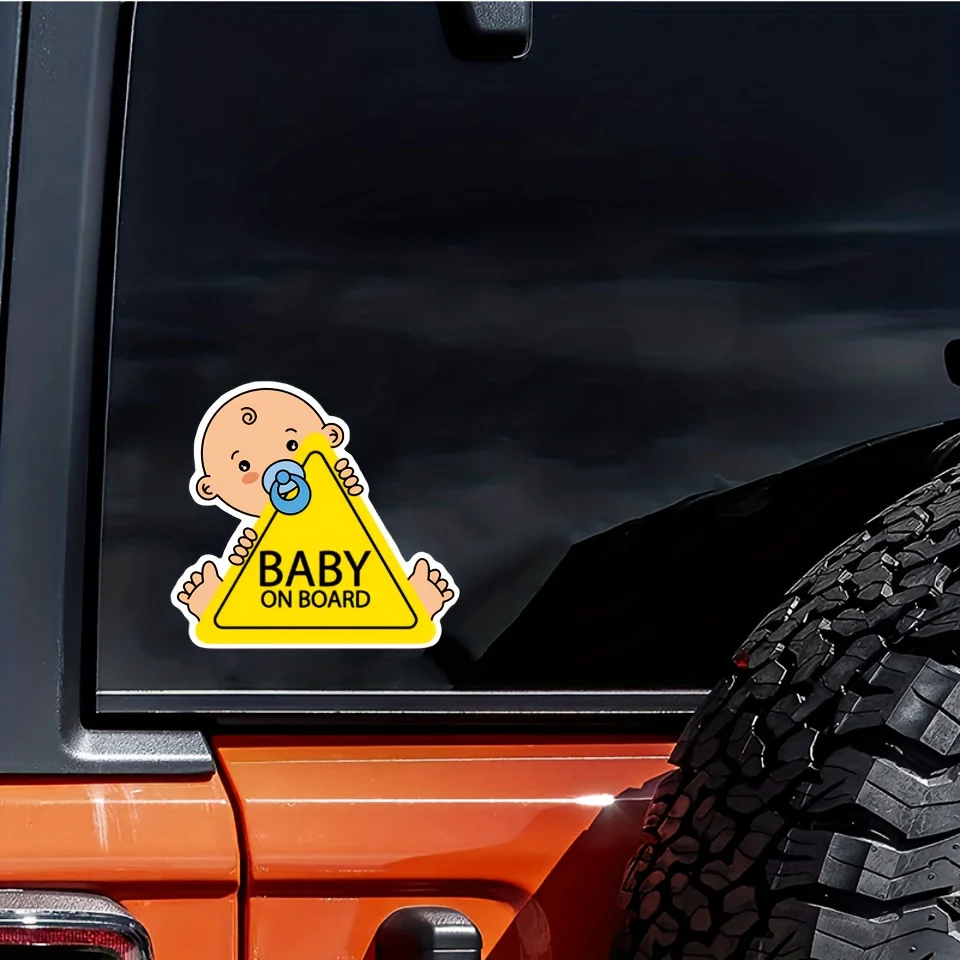 

Creative Car Stickers, Colorful Baby on Board Car Stickers, Reflective Warning English Slogans, a Must-Have Car Stickers for Pregnant Women, a Must-Have for Mothers and Infants, Baby Milk Stickers, Safety Warning Stickers