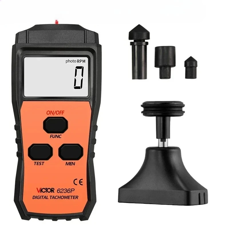 

Лазерный бесконтактный тахометр VC6234P Ручной тахометр VC6235P Цифровой тахометр VC6236P+