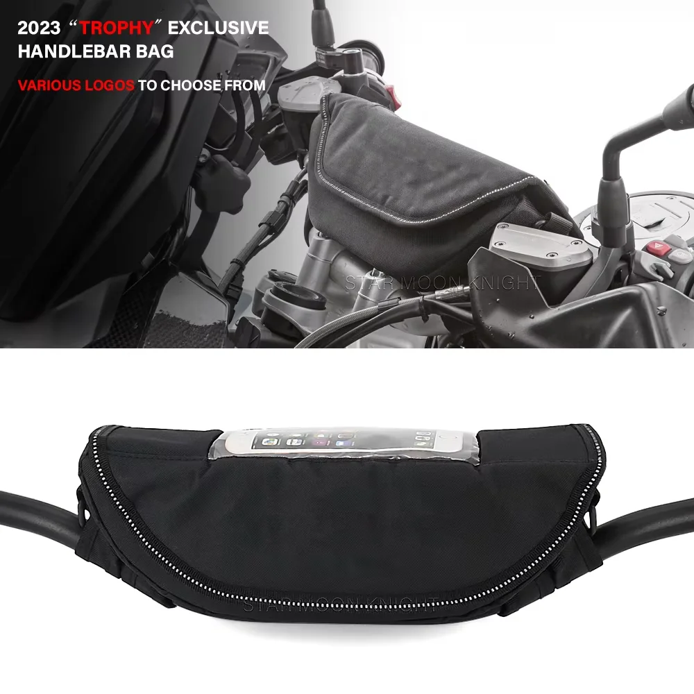 For BMW F650 700 800 GS F800R R 1150 R R1200R LC R1200 1250RS LC R1250R R18 R850GS S1000R / XR F850GS R1150GS ADV Handlebar bag