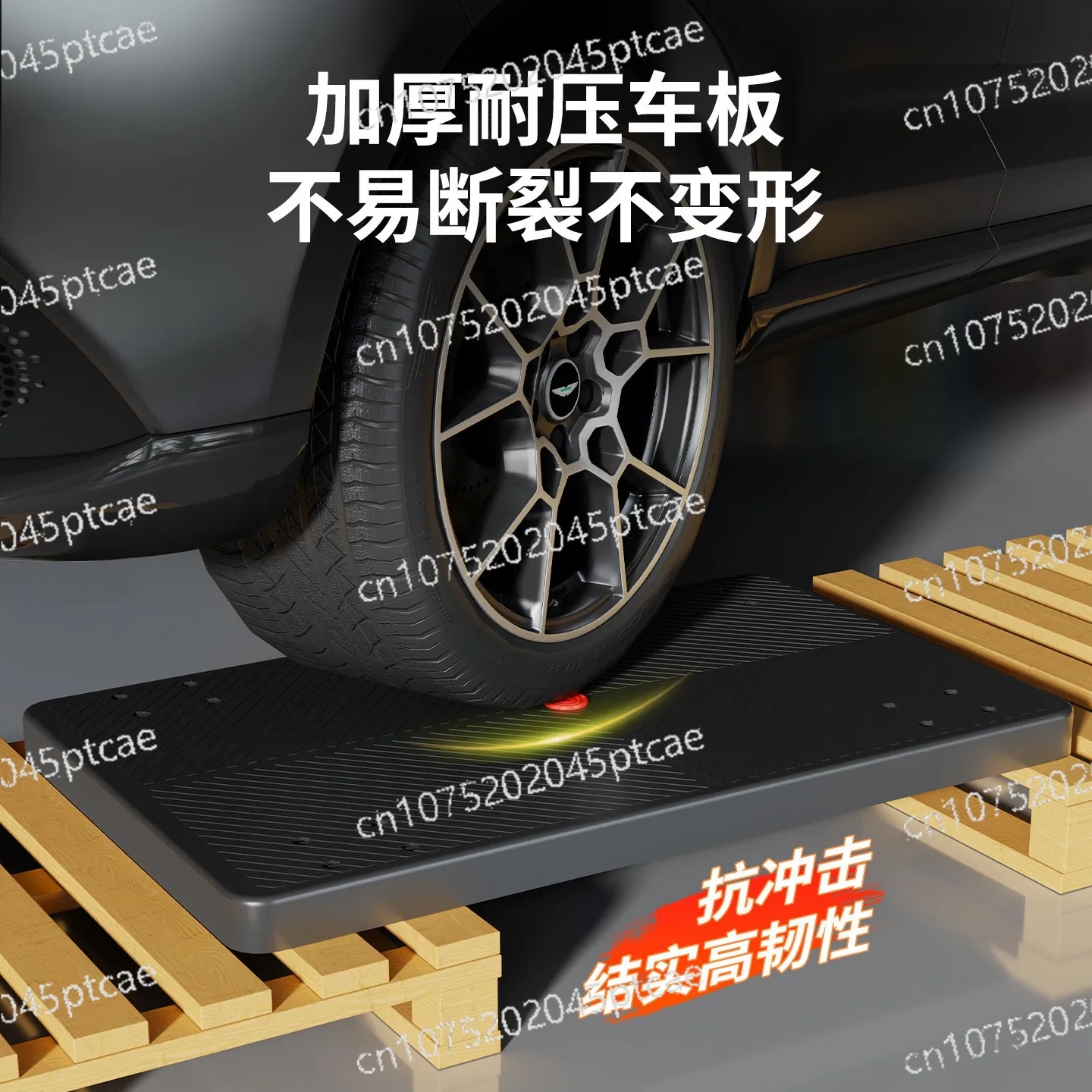 Duty Utility Trolley for Shopping Luggage Moving Home Folding Platform Cart with Rail and Silent Wheels Heavy