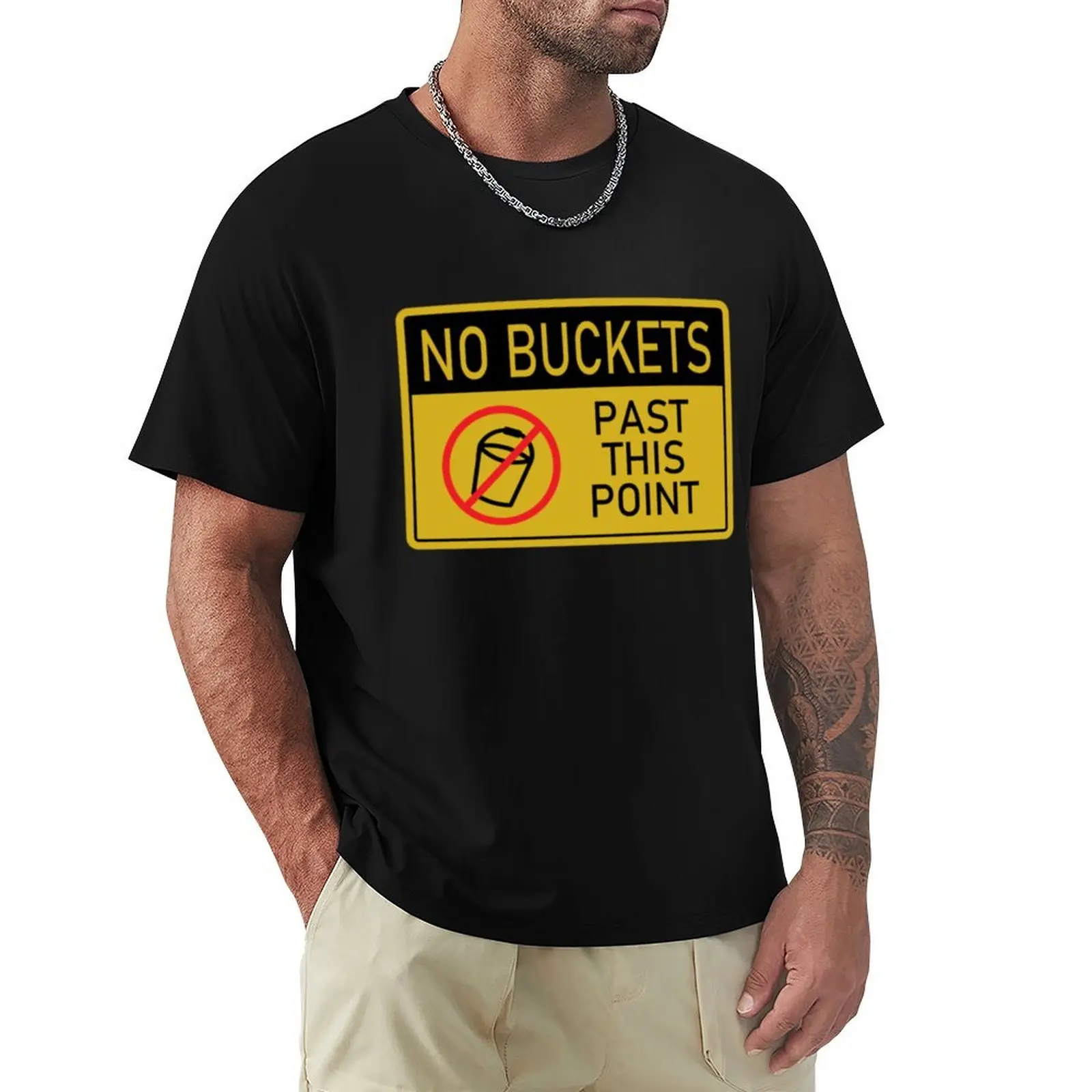 No Buckets T-Shirt Work Daily Short Sleeve Top