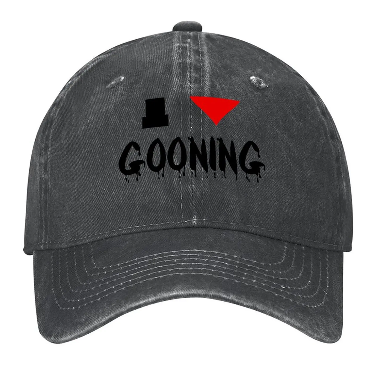 قبعة بيسبول I Heart Gooning قبعة بحار الشاطئ للرجال قبعة نسائية فاخرة لطيفة فاخرة للرجال والنساء