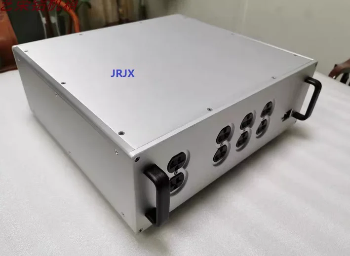 153  all aluminum amplifier isolation power supply transformer American standard power supply chassis shell with handle