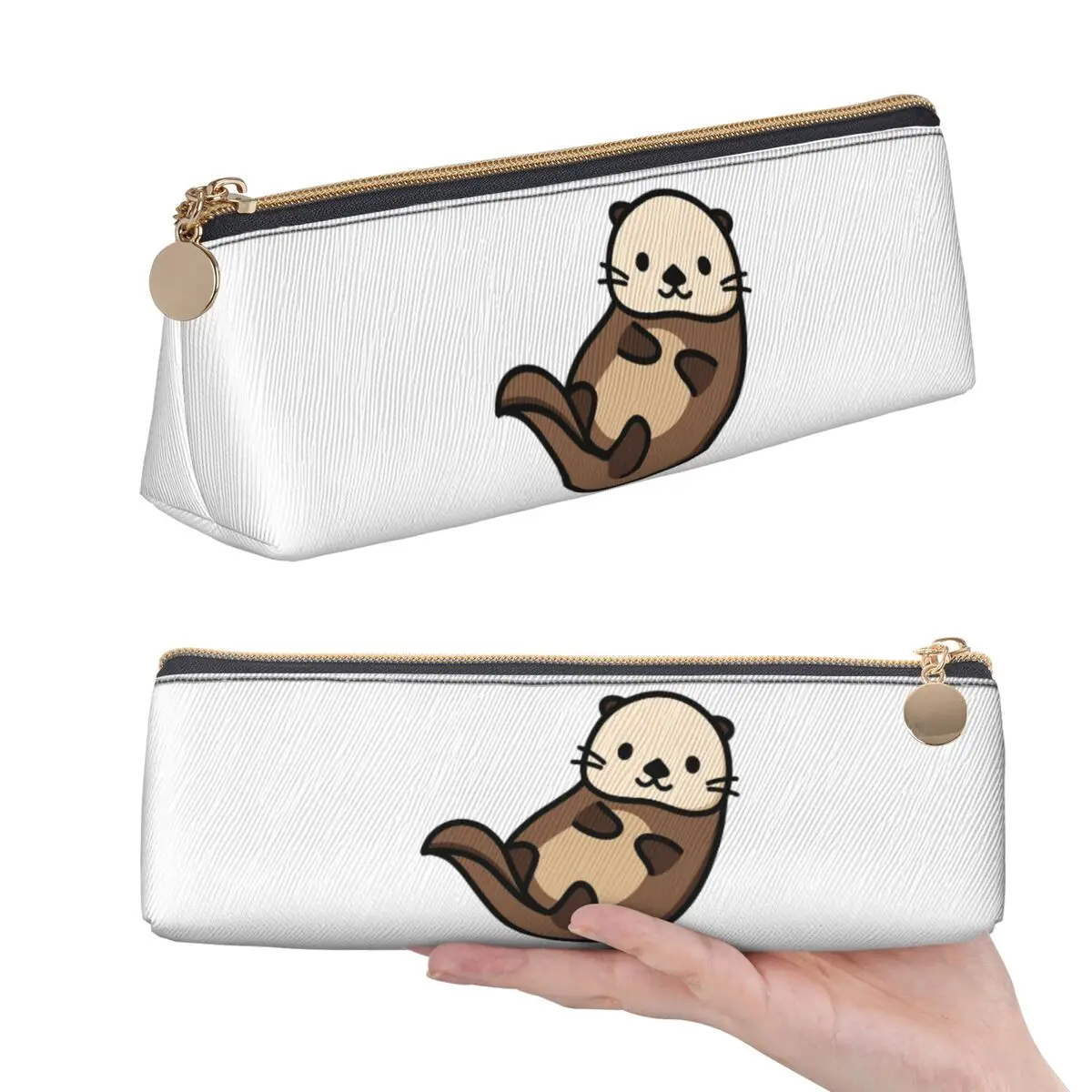 Otter Federmäppchen für Jungen und Mädchen, Geschenke, Stiftbox, Stifttasche, Schreibwaren, Stifthalter-Tasche