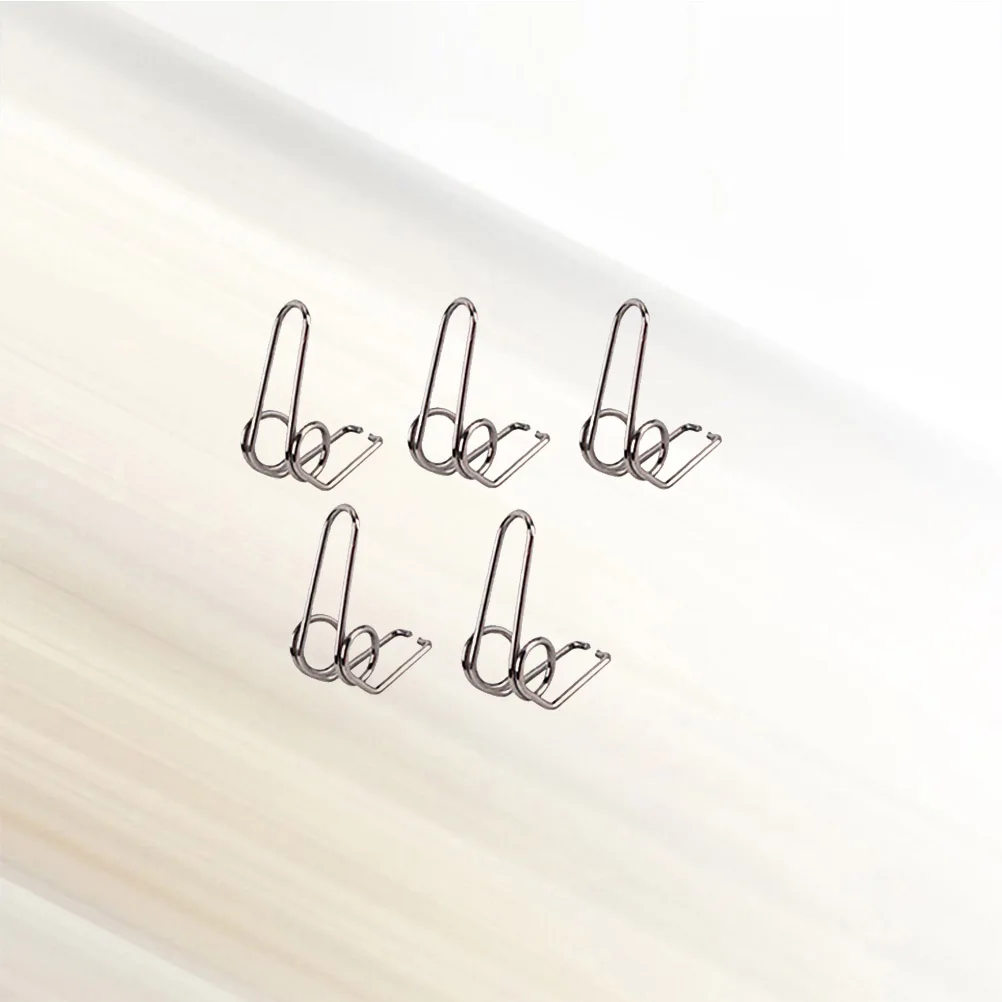 

5pcs Trumpet Water Key Spring For Brass Instruments Repair Parts Nickel Plated Screws Replacement Trombone Tuba Silver