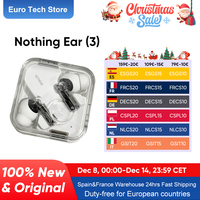 Original Nothing Ear (3) Wireless Bluetooth Earbuds Active Noise Cancellation LDAC Hi-Res Audio Super Mic IP54 Portable Earphone