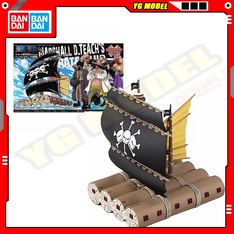 BANDAI ONE PIECE Model Kit Grand Ship Collection Marshall·D·Teach Model Action Figures The Great Ship Series Original