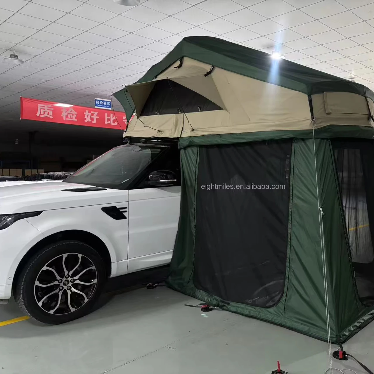 

Водонепроницаемая палатка-тент на крышу автомобиля, для внедорожного кемпинга 4x4, с лестницей