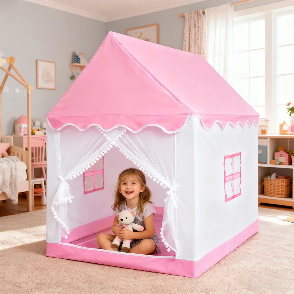 Children's Tents For Boys And Girls Princess Castle Playhouse Indoor Outdoor Children's Toy House for Toddlers Tent Gift