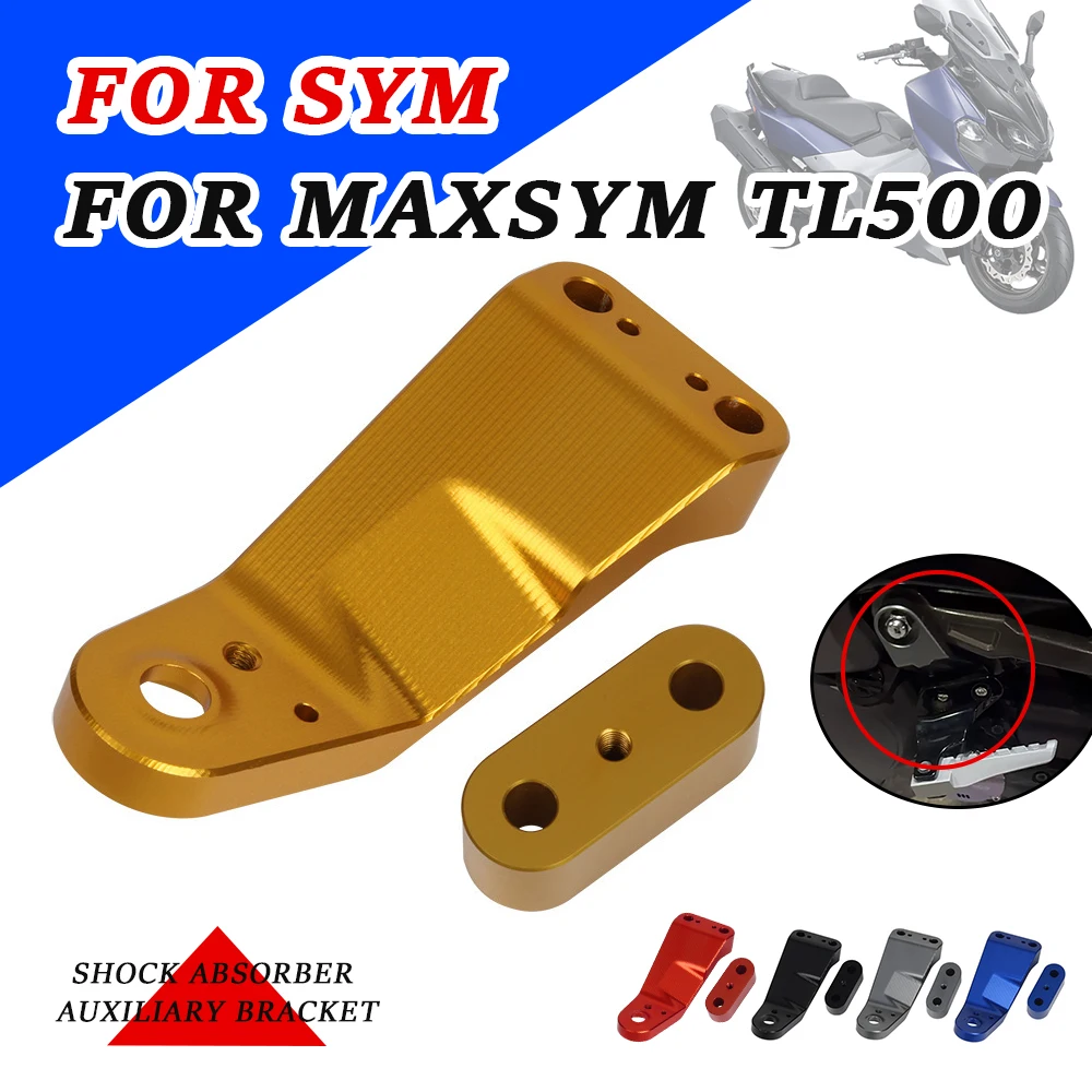 

Motorcycle Strengthen Bar Suspension Shock Absorber Bracket Assist Holder For SYM MAXSYM TL 500 Maxsym TL500 2023 Accessories