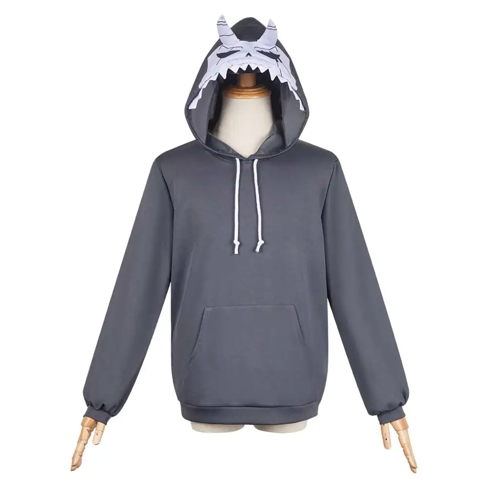 Hibino Kafka Anime Kaiju Cosplay No. 8 Manga Hoodies For Men Women Sweatshirts Longs Sleeves Fleece Hooded Cos Streetwear