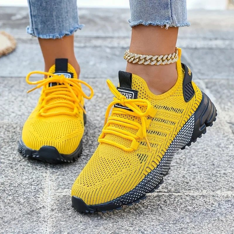

MAEDEF Women Sneakers Mesh Breathable Men's Sports Shoes Women Wear Resistant Comfortable Man Running Shoes Woman Casual Shoes