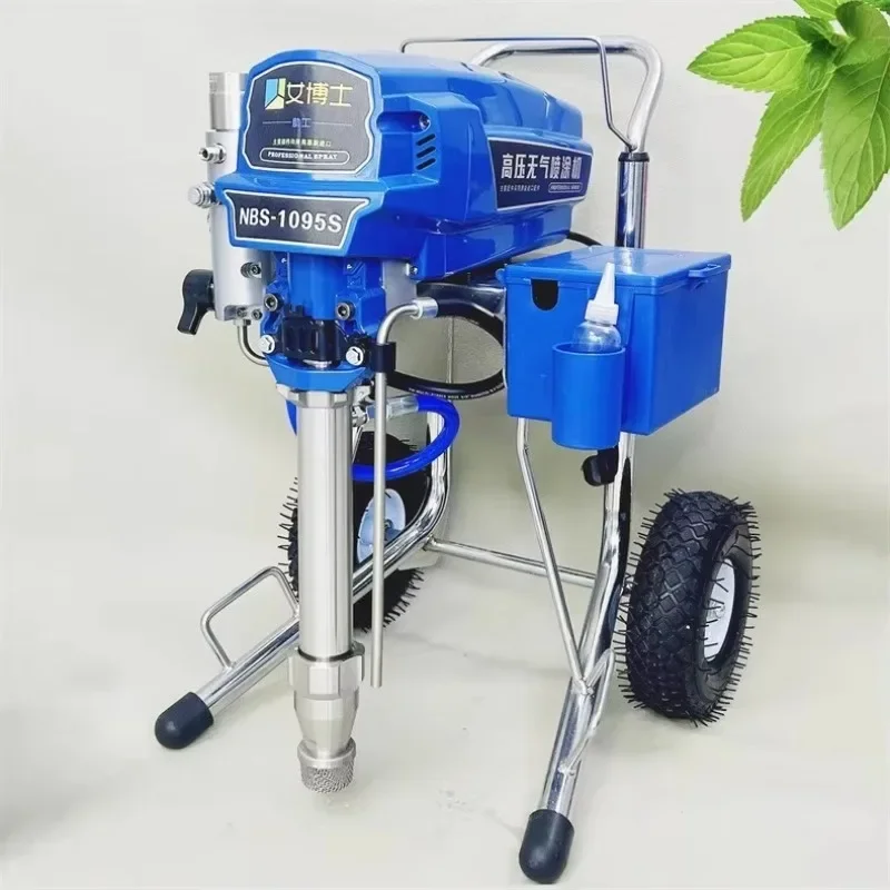 NBS-1095S آلة رش طويلة عالية الطاقة بدون هواء معدات طلاء اللاتكس آلة طلاء الرش