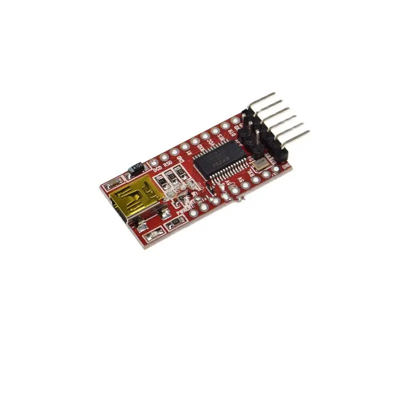 

USB to TTL support 3.3V 5V FT232RL module dedicated download cable mini interface red board