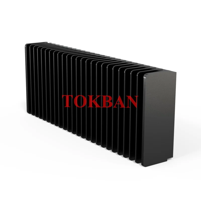 Tokban Audio 1 Pcs 300*50*67/85/90/115mm All Aluminum Class A Power Amplifier Heat Sink for Diy Amplifier Audio Accessories