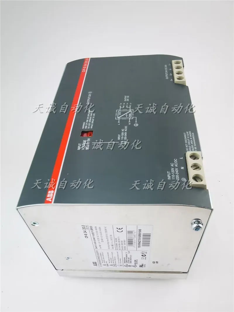 Original ABB Switch Power Supply CP-S 24/20.0 Rail Type 1SVR427016R0100 In Stock