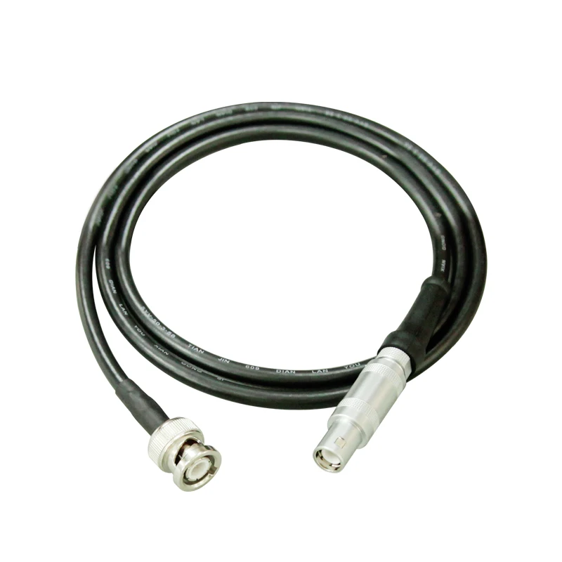 YUSHI OEM C9-Q9 Single LEMO-1 to BNC Durable Thickened RG58 UT Cables for Ultrasonic Testing