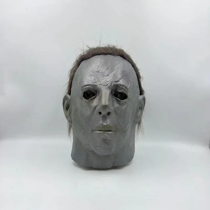 Halloween 1978 Michael Myers Mask Horror Cosplay Costume Latex Masks Halloween Props for Adult White High Quality