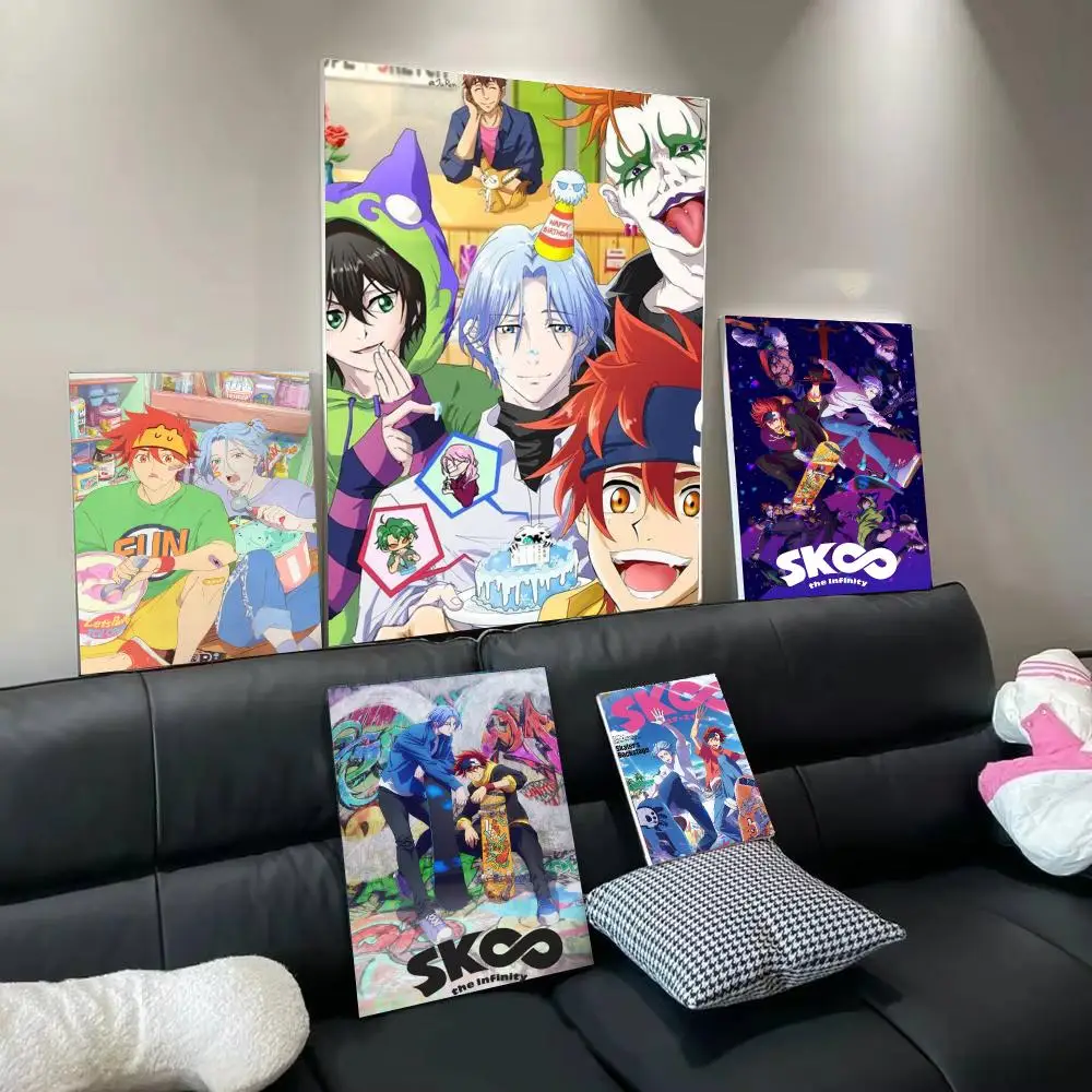 Anime S-SK8 the Infinity Poster Modern  Wall Art Aesthetic Minimalist Bedroom Decor Cafe Home Gift