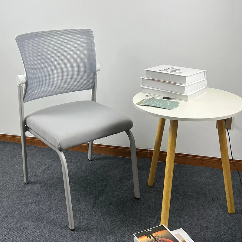 

Simple Office Conference Chair Training Four-legged Business Students Computer Chair Breathable Mesh Back Stuhl Furniture