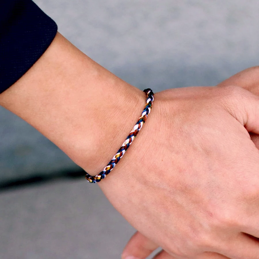 Lucky Ruyi Tibetan Rope Bracelet Unisex Grade A Braided Chinese Red String Braclet Valentine Day Gift Meditation Healing Braslet