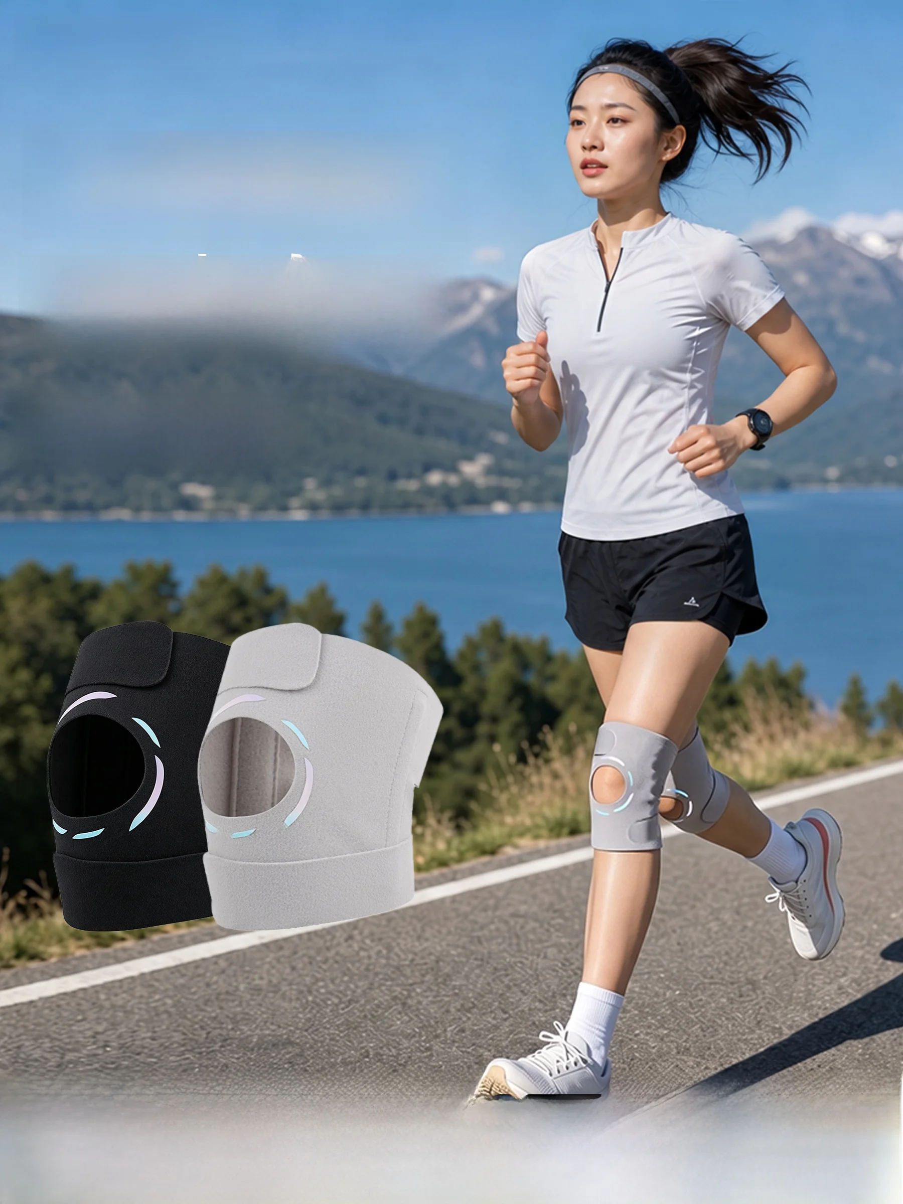 lightweight-breathable-running-knee-pads-women's-sport-protective-gear-new-summer-anti-slip-professional-knee-support-covers