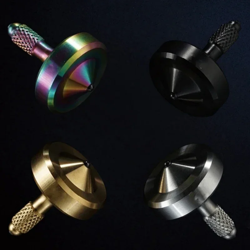 Metal Gyroscope Fidget Spinner Metal Professional Hand Pinch Stainless Steel Gyro Toys Stress Relief Toy