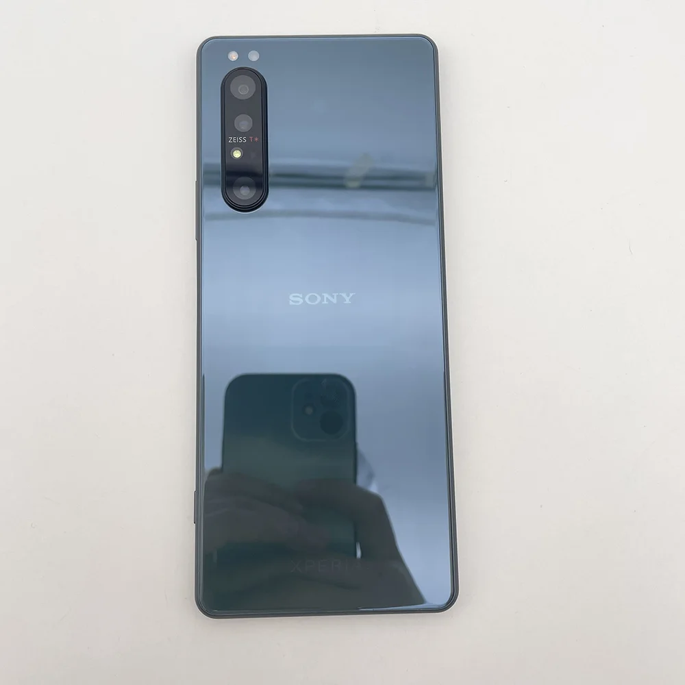 Sony-Xperia 1 II 5G Smartphone, Octa-Core, 6.5 ", 256GB, 8GB, Snapdragon Celular, 12MP, Impressão digital, Original, Desbloqueado, XQ-AT51, XQ-AT52