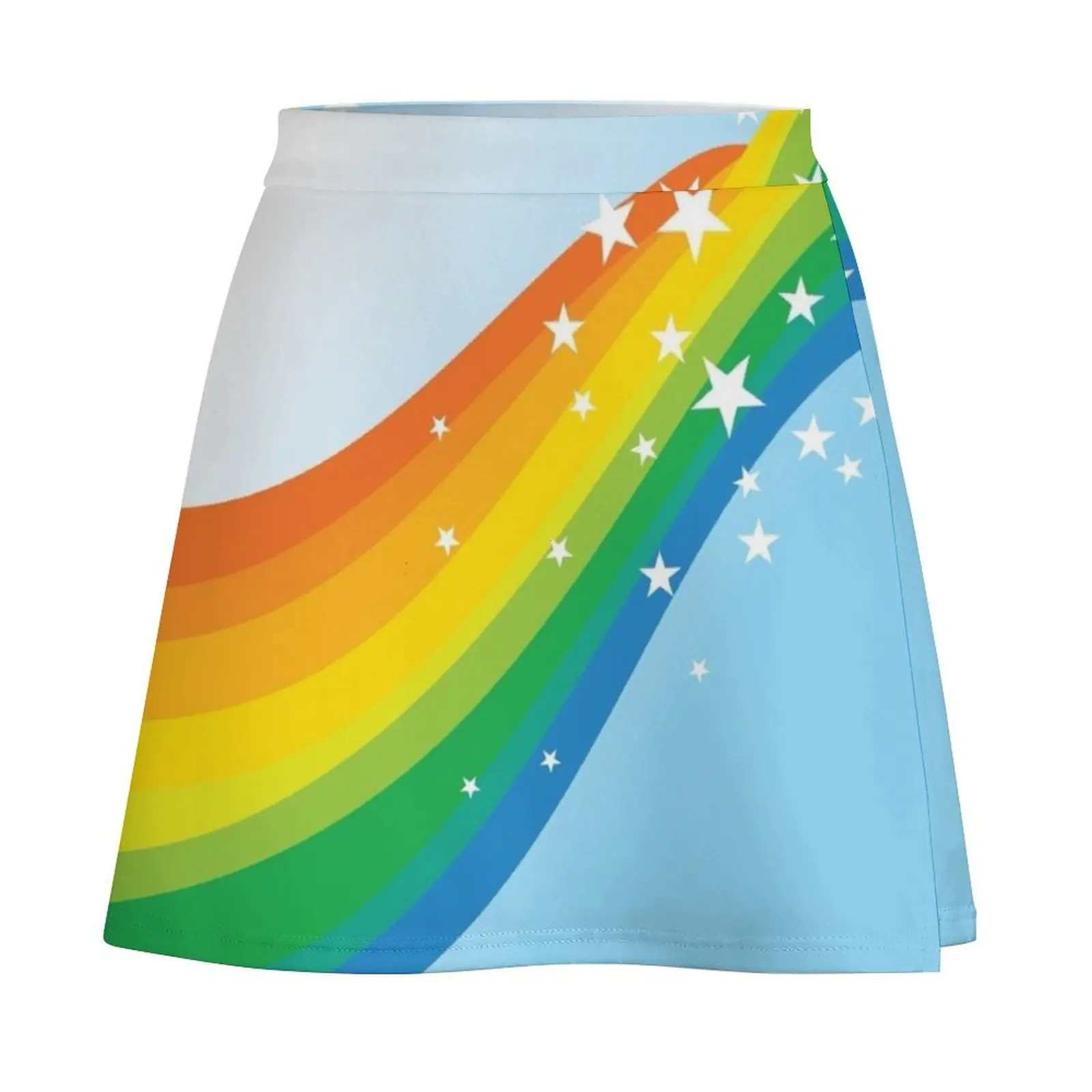 Sparkle Rainbow Mini Skirt skirt skirt clothes set women clothing 2026 new arrivals Mini