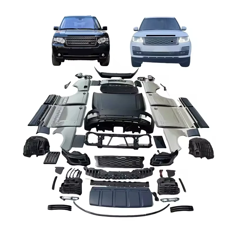 

2005-2012 Facelift Upgrade 2022 PP Material Body Kit for Range Rover Exterior Body Parts Modification Kit Accessories Conversion