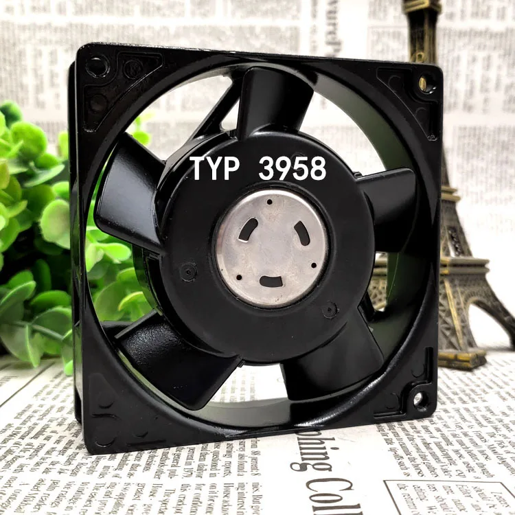 

Aluminum frame fan 230V 109W 90*90*25mm Axial flow fan TYP 3958 9cm High Temperature Resistance Fan