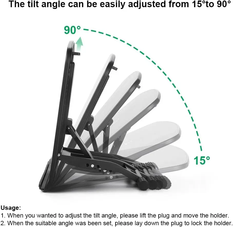 Imagem -02 - Parblo-tablet Stand Pr100 para Desenho Suporte Estável e Ajustável para 10 a 16 Polegadas Tablets Laptops Ipad Pro Macbook