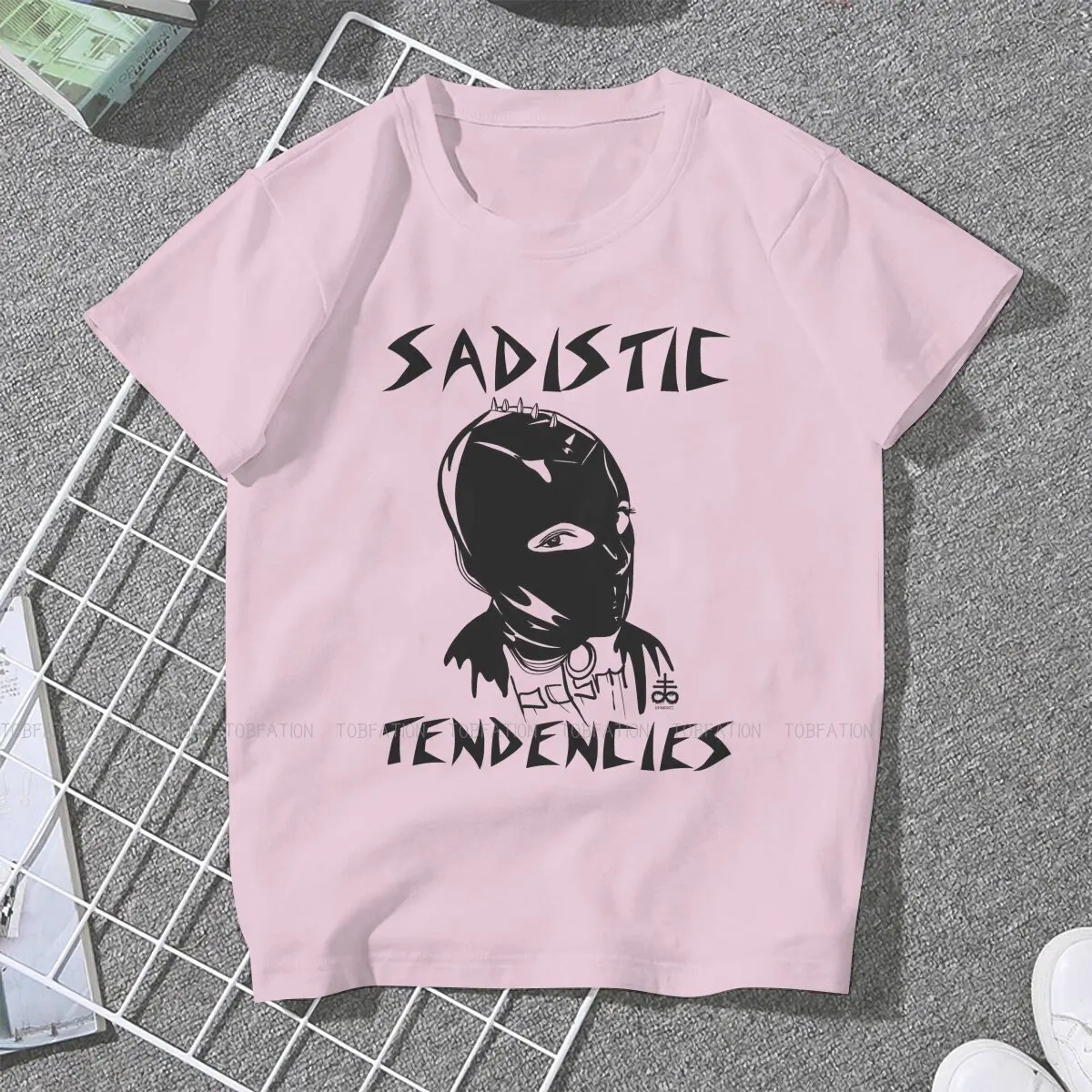 Sadistic Tendencies 4XL TShirts BDSM Bondage Discipline Dominance Submission Sadism Masochism Girl Harajuku Pure Tops T Shirt