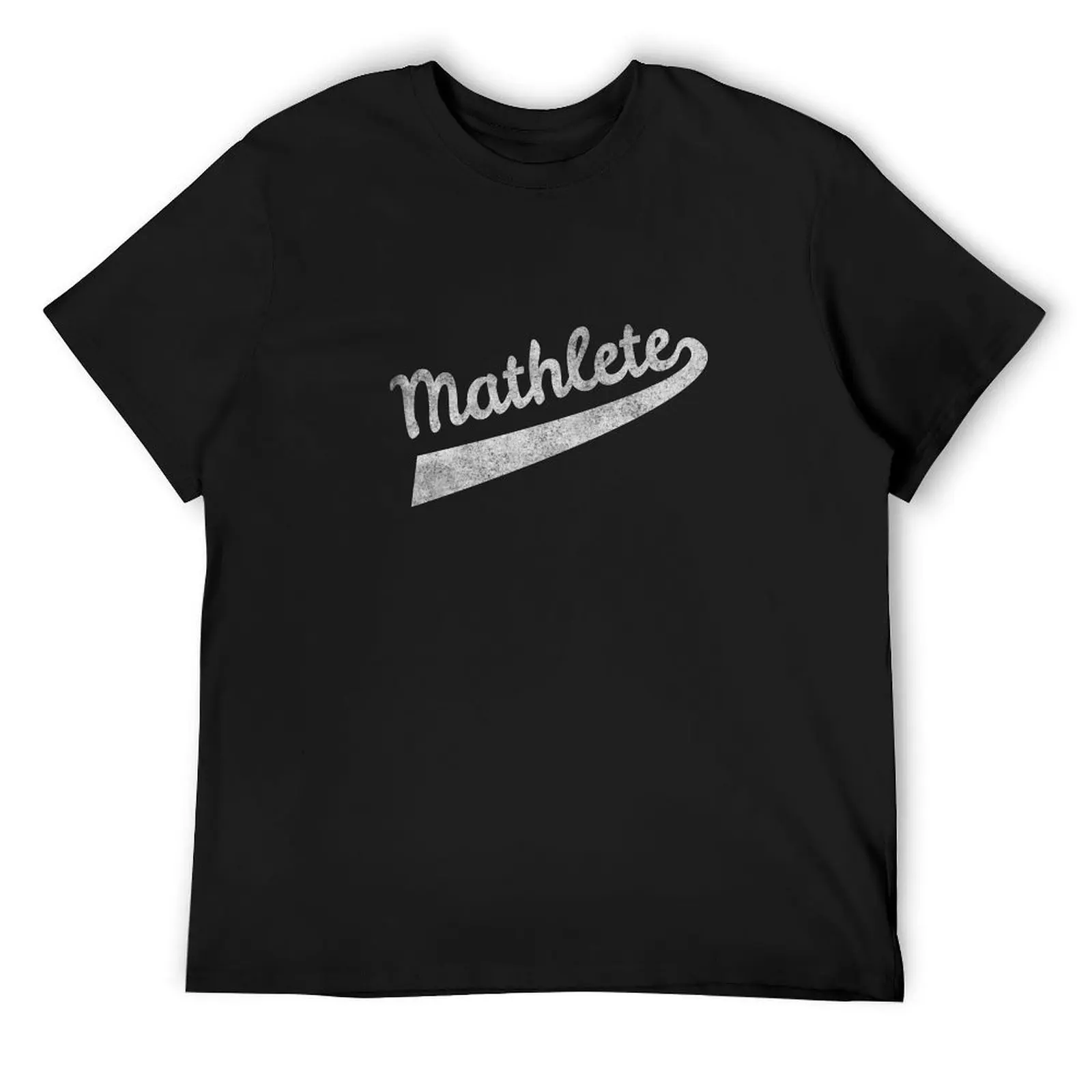 Mathlete Vintage T-Shirt baggy shirts cotton graphic tees summer clothes outfits for men