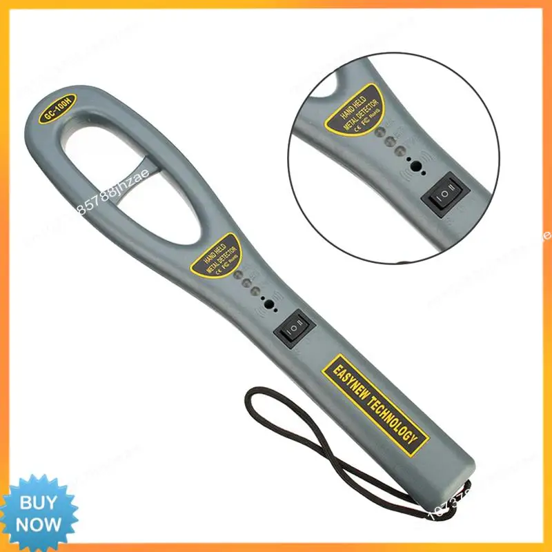 A10R 1 pezzo GC101H Metal Detector portatile portatile Metal Detector Super Scan Contatore luminoso Grigio