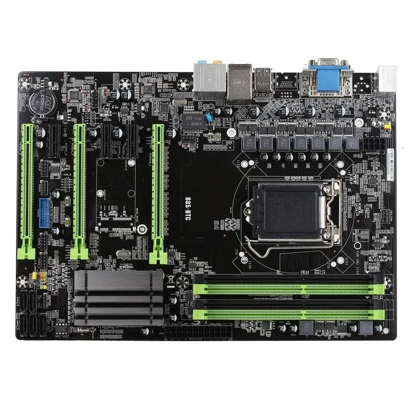 

B85 Mainboard LGA1150 B85-BTC 3PCI-E X16 Motherboard LGA 1150 DDR3 16G PCI-E 3.0 USB3.0 PRO 6GPU ATX