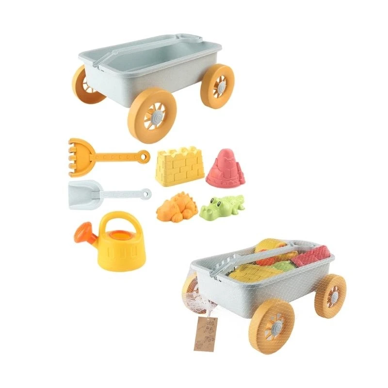 Infants Beach Toy Vehicles Sand Seaside Pool Sand Game for Age 1-3 Kids 15UB