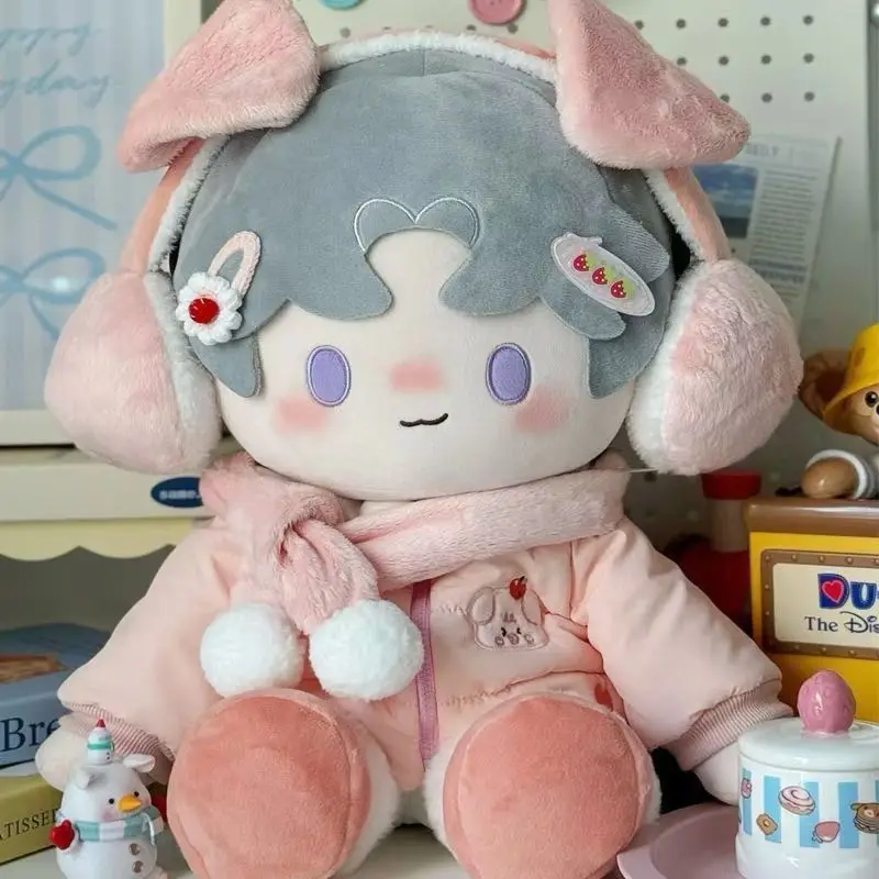 

Winter Thick Down Cotton Jacket 40cm Baby Coat Cotton Sitting Doll Outing Changing Baby Clothes