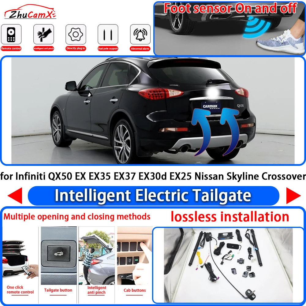 for Infiniti QX50 EX EX35 EX37 EX30d EX25 Nissan Skyline Crossover Power Liftgate Electric Suction Tailgate Tail Gate Lift Strut