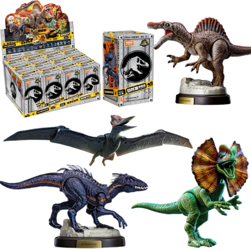 BLOKEES Original Jurassic World V02 V03 Mosasauridae Jurassic Park Dinosaurs TERRAVENTURE Modèle assemblé Figurine Jouet Cadeau
