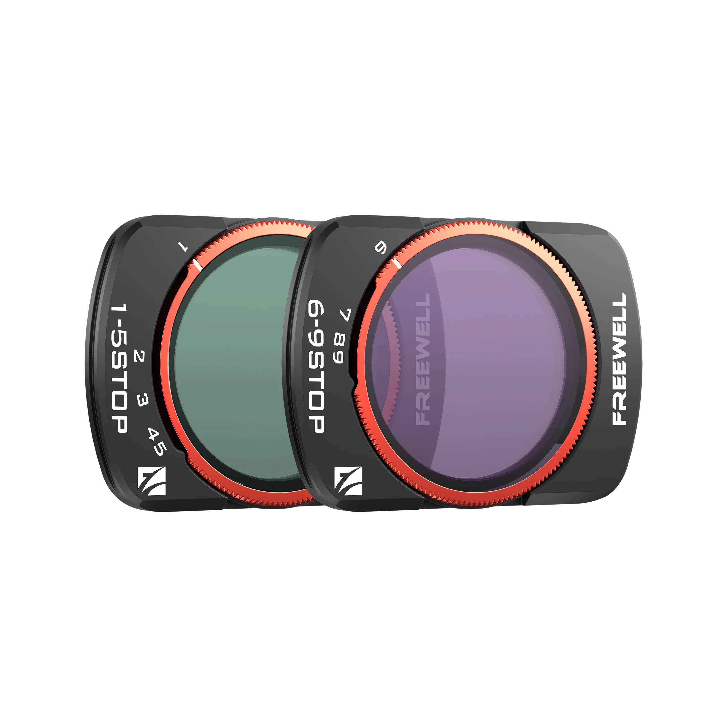 

Набор из 2-х переменных ND-фильтров Freewell (1-5 и 6-9 ступеней) для DJI Osmo Pocket 4 / Pocket 3, аксессуары для фотосъемки
