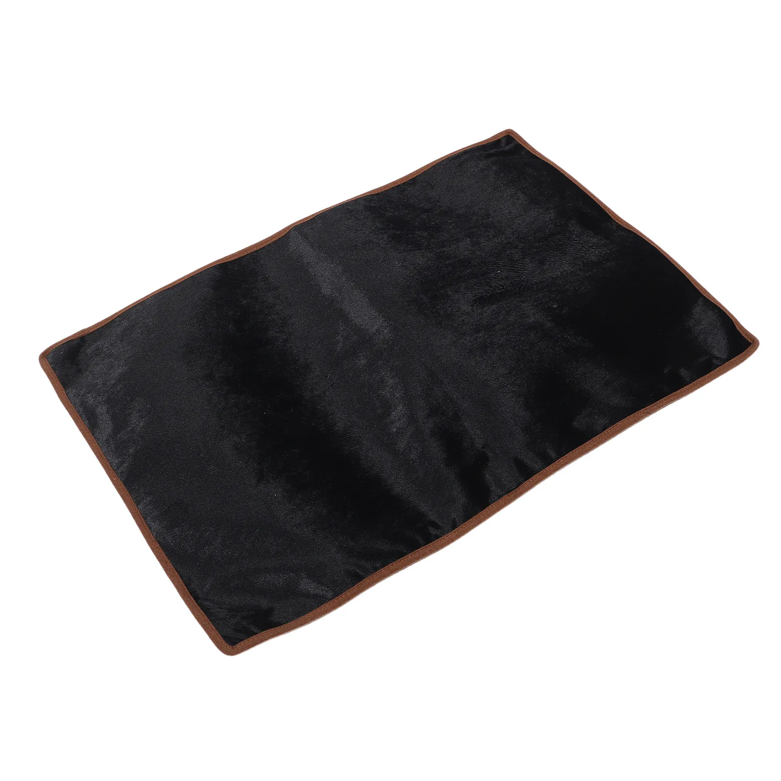 

Double-Sided Soft Jewelry Display Cloth Black Versatile Showcase Mat for Rings Necklaces Earrings Bracelets Retail Jewelry Tray