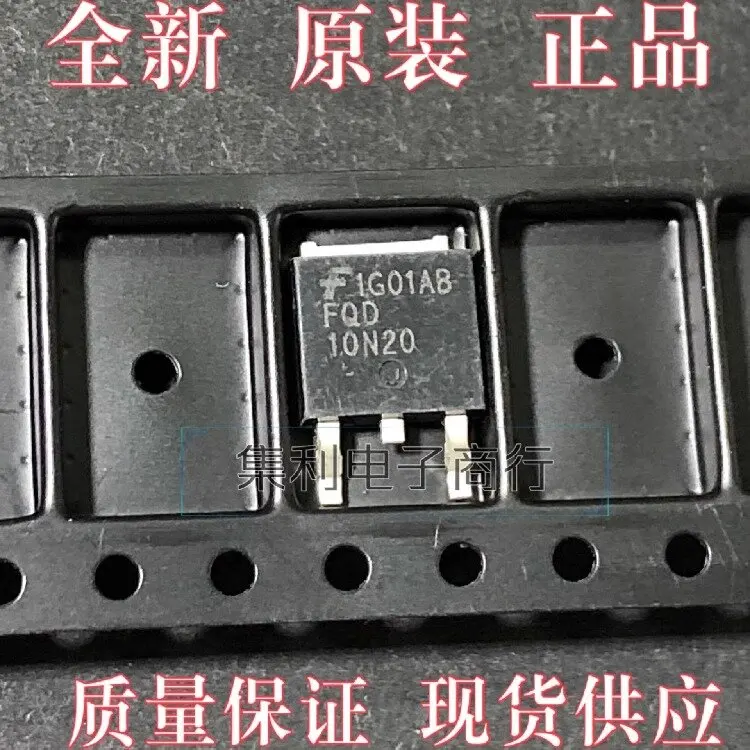 

FQD10N20 new original N-channel MOS FET TO-252 200V/7.6A can be shot directly