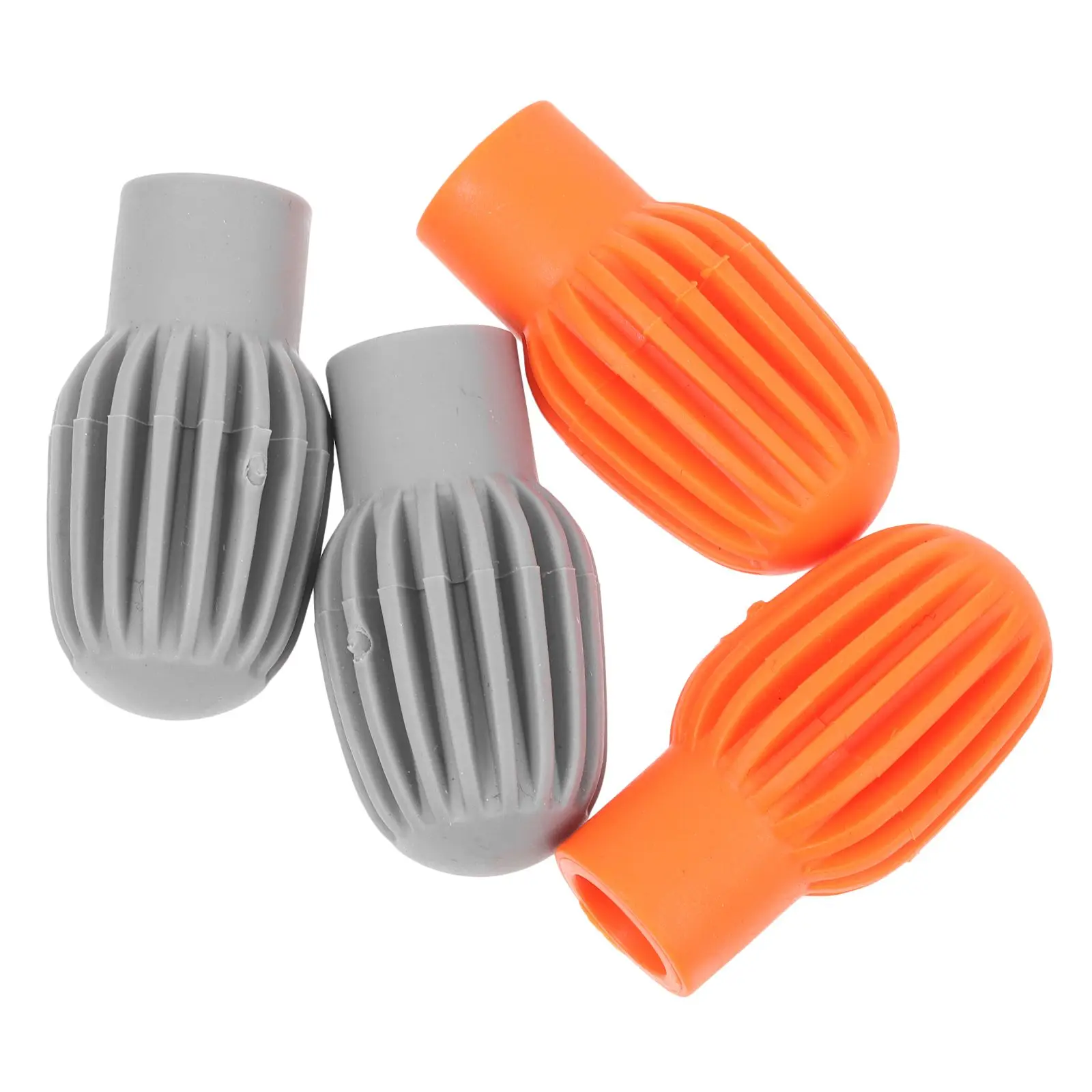

4 Pcs Drum Stick Covers Silicone Mute Protectors Round Head Tips Gel Supplies Accessories For Practice Pad Instruments