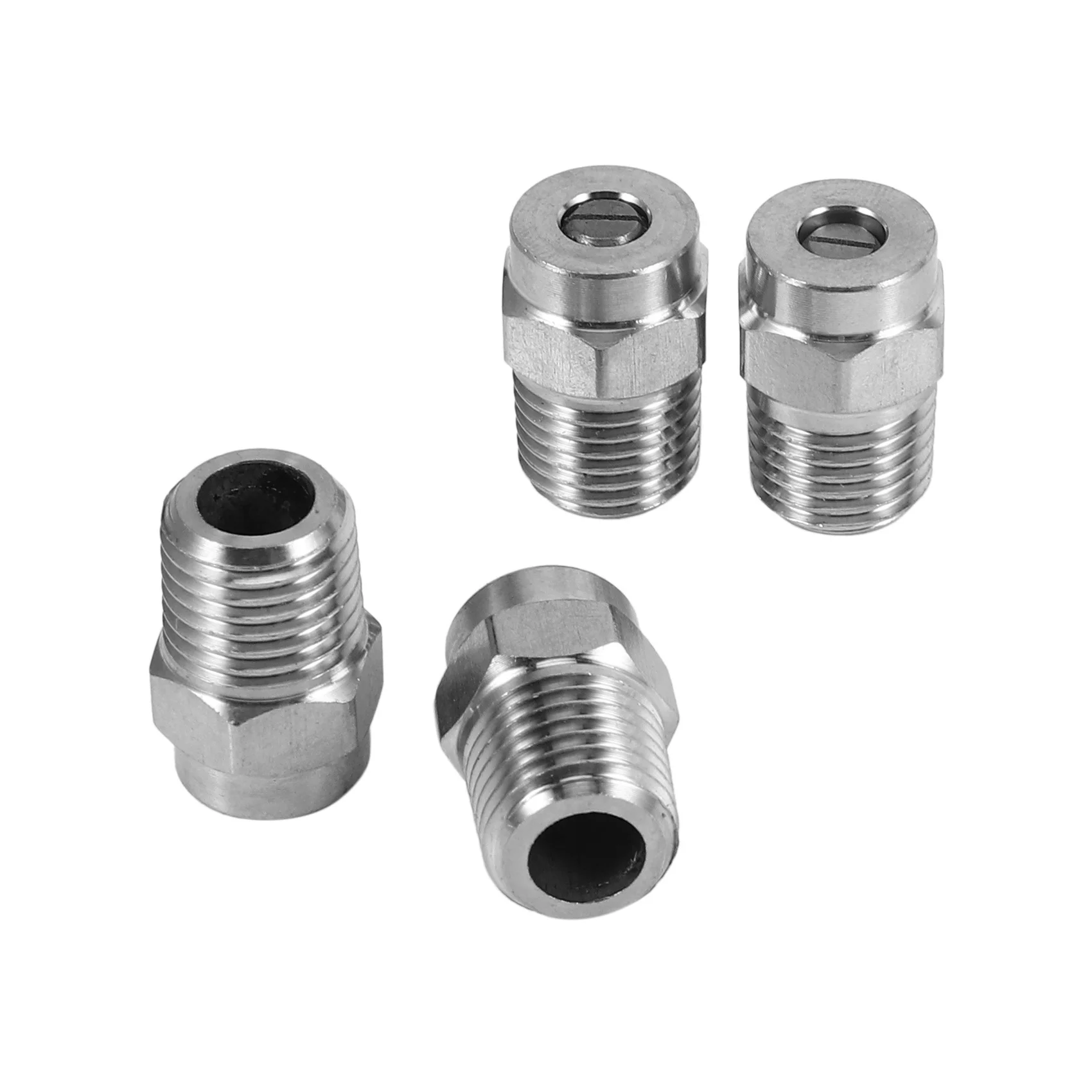 

ABAH-12 Pcs Pressure Washer Surface Cleaner Nozzle Thread Type Spray Nozzle To Water Broom And Undercarriage Cleaner