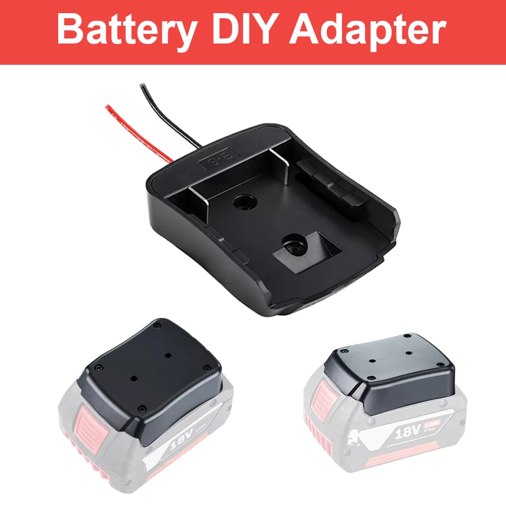 

Power Wheels Adapter for Bosch 18V Lithium Battery BAT609 BAT618G Battery Adapter Dock Power Connector for BOSCH 18V Converter