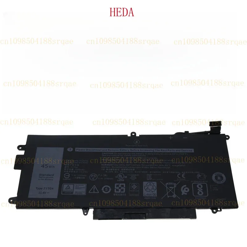 Portátil 71TG4 725KY para Dell Lattidude 7389 Latitude