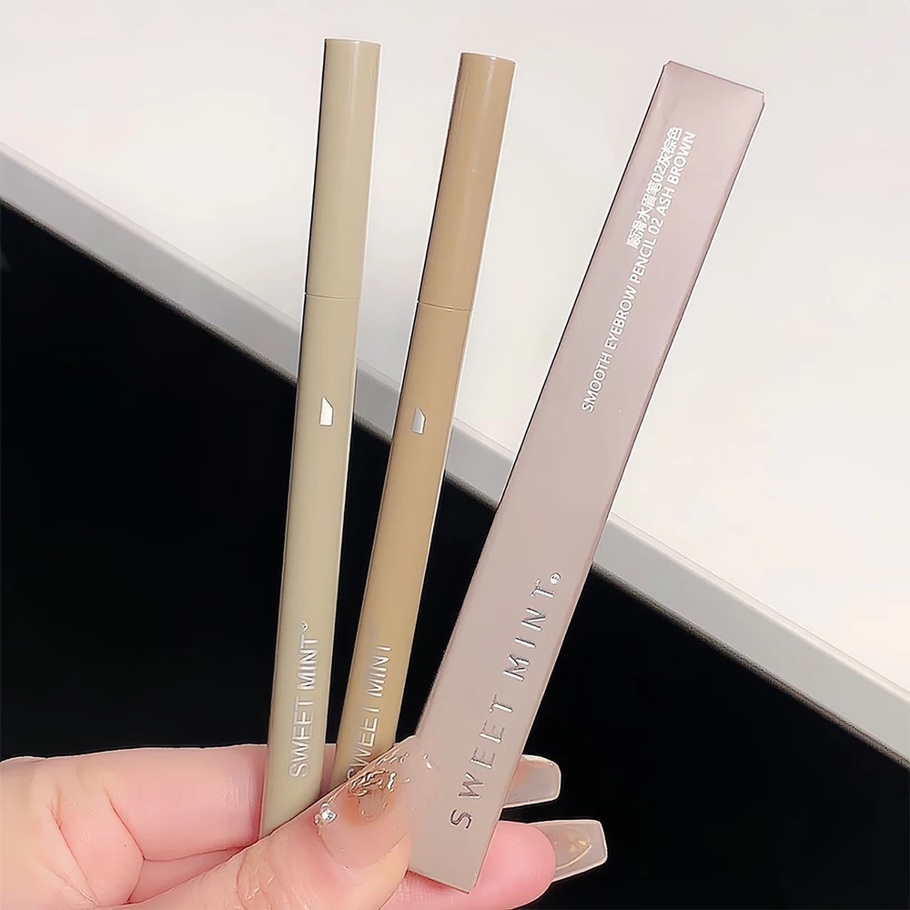 Water Liquid Eyebrow Pencil Waterproof Long Lasting Tint EyeBrow Pen Sweat-proof Matte No Blooming Eyeliner Eyes Makeup Cosmetic