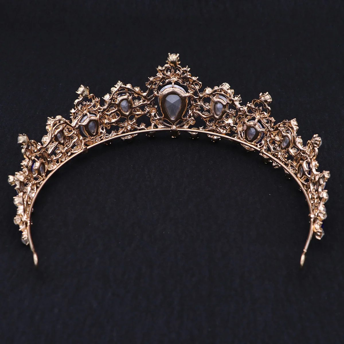 Gargantilla de perlas para mujer, Tiara real, corona, cristal, boda, novia, mujer